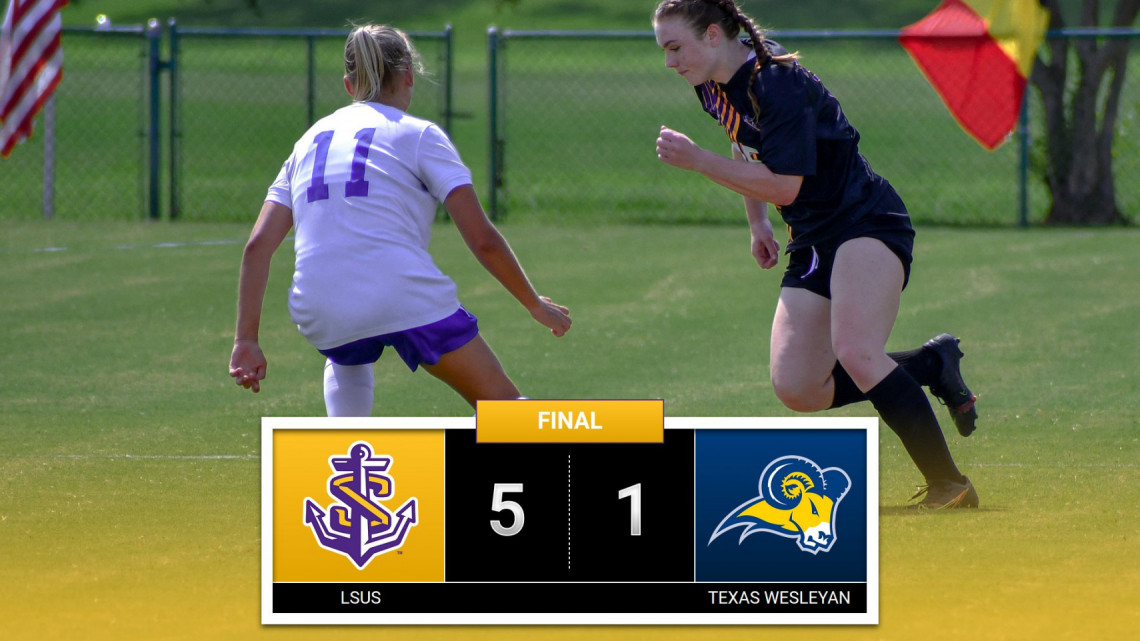 Women's Soccer Sinks Texas Wesleyan
