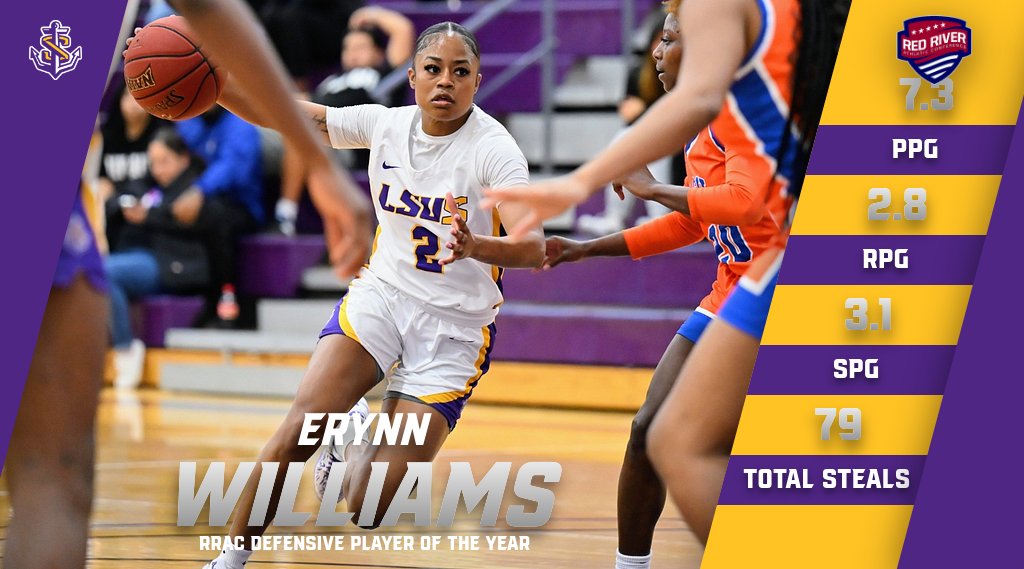 Erynn Williams Named RRAC Defensive Player of the Year